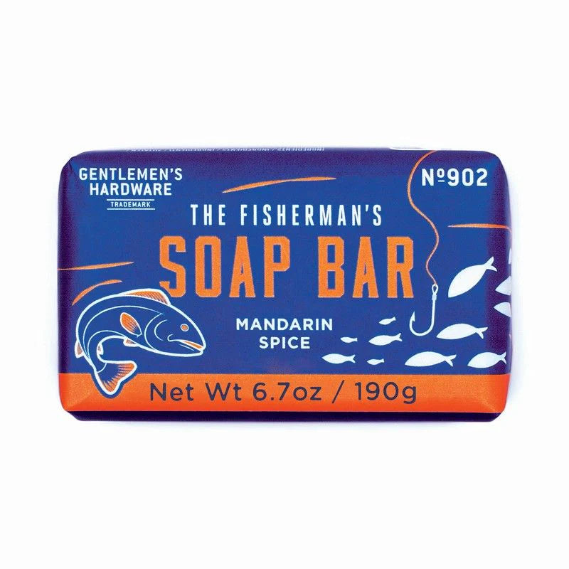 Gentleman’s Hardware Fishermans Soap Bar - Mandarin Spice
