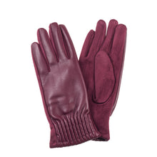 Load image into Gallery viewer, Winter Gloves - Leather PU &amp; Faux Suede
