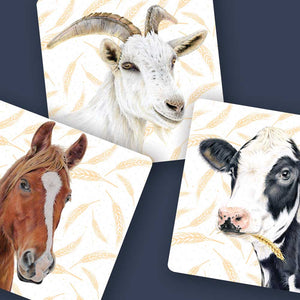 PopcornBlue Farm Friends Memory Game