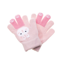Load image into Gallery viewer, Kids Gloves with Bunny
