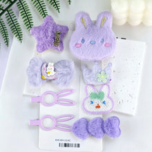 Load image into Gallery viewer, Kids 8 Piece Hair Clip Set
