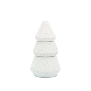 Cypress + Fir Holiday Large White Speckle Tree Stack