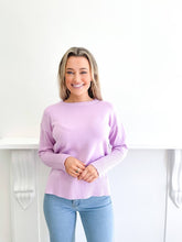 Load image into Gallery viewer, Lilac Knit Jumper
