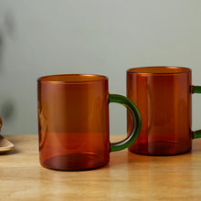 Load image into Gallery viewer, Leaf &amp; Bean Two- Toned Coloured Glasses
