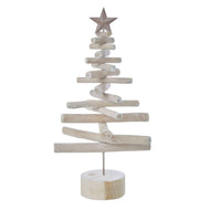 Rogue Wooden Tree with Star White