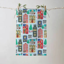 Load image into Gallery viewer, Ulster Weavers Christmas Houses Tea Towel
