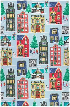 Ulster Weavers Christmas Houses Tea Towel