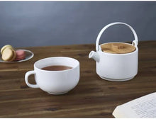 Load image into Gallery viewer, Leaf &amp; Bean Tea For One Teapot and Cup
