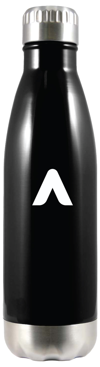 Austin Health Drink Bottle - Black
