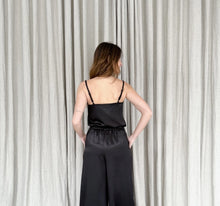 Load image into Gallery viewer, Black Cowl Neck Cami
