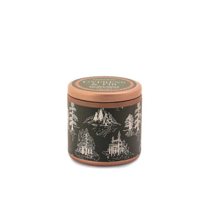 Cypress + Fir Holiday Green Copper Tin