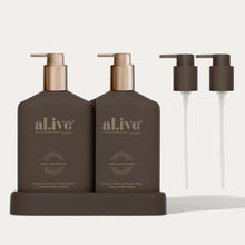 Load image into Gallery viewer, Transformative Wash &amp; Lotion Duo - Vanilla Cream &amp; Tonka Bean
