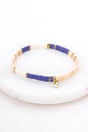 Tile Bracelet - Pacific/ Gold