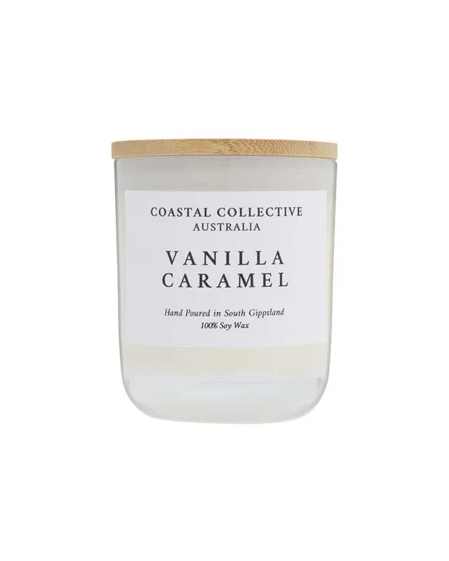 Coastal Collective Australia Vanilla Caramel Jar Candle