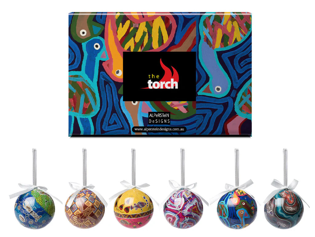 Christmas Baubles - The Torch