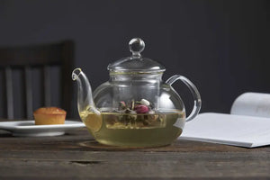 Leaf & Bean Chrysanthemum Teapot