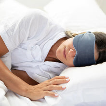 Load image into Gallery viewer, Tonic Luxe Velvet Eye Mask Storm

