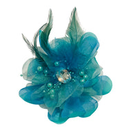 Classic Fascinator - Teal