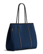Load image into Gallery viewer, Prene The Sorrento Bag Navy Blue Neoprene Tote Bag
